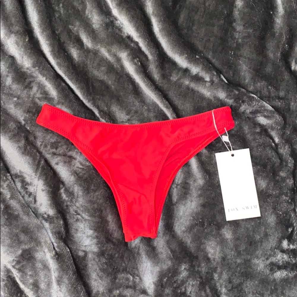 White Fox Boutique Bathing Suit Bottoms. BRAND NEW